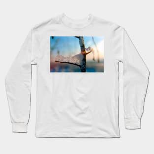 The Sun Prepares to Set on a Winter's Day Long Sleeve T-Shirt